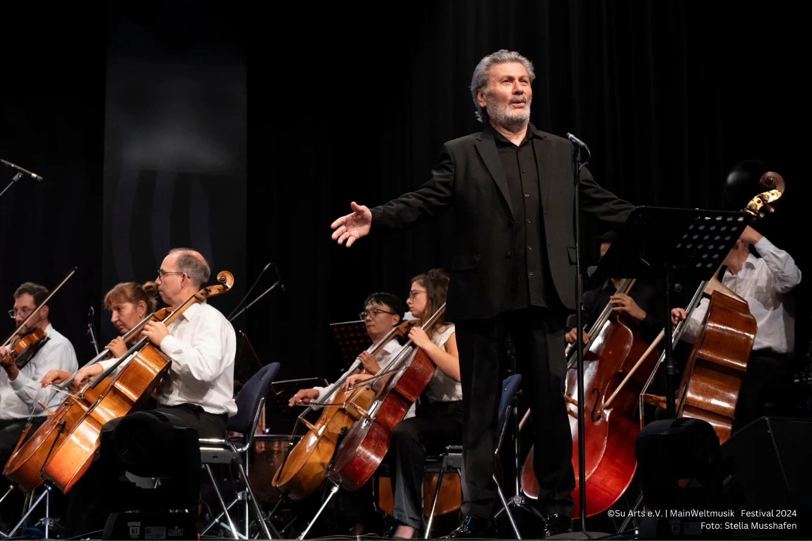 Main kıyısında uluslararası müzik festivali