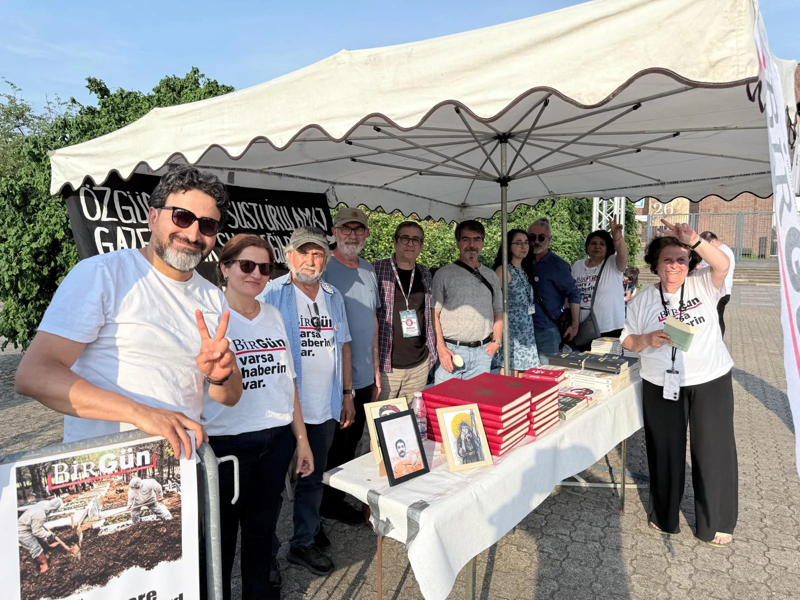 Alevi Kültür Festivali’nde Merdan Yanardağ ve İsmail Arı ile Dayanışma Mesajı