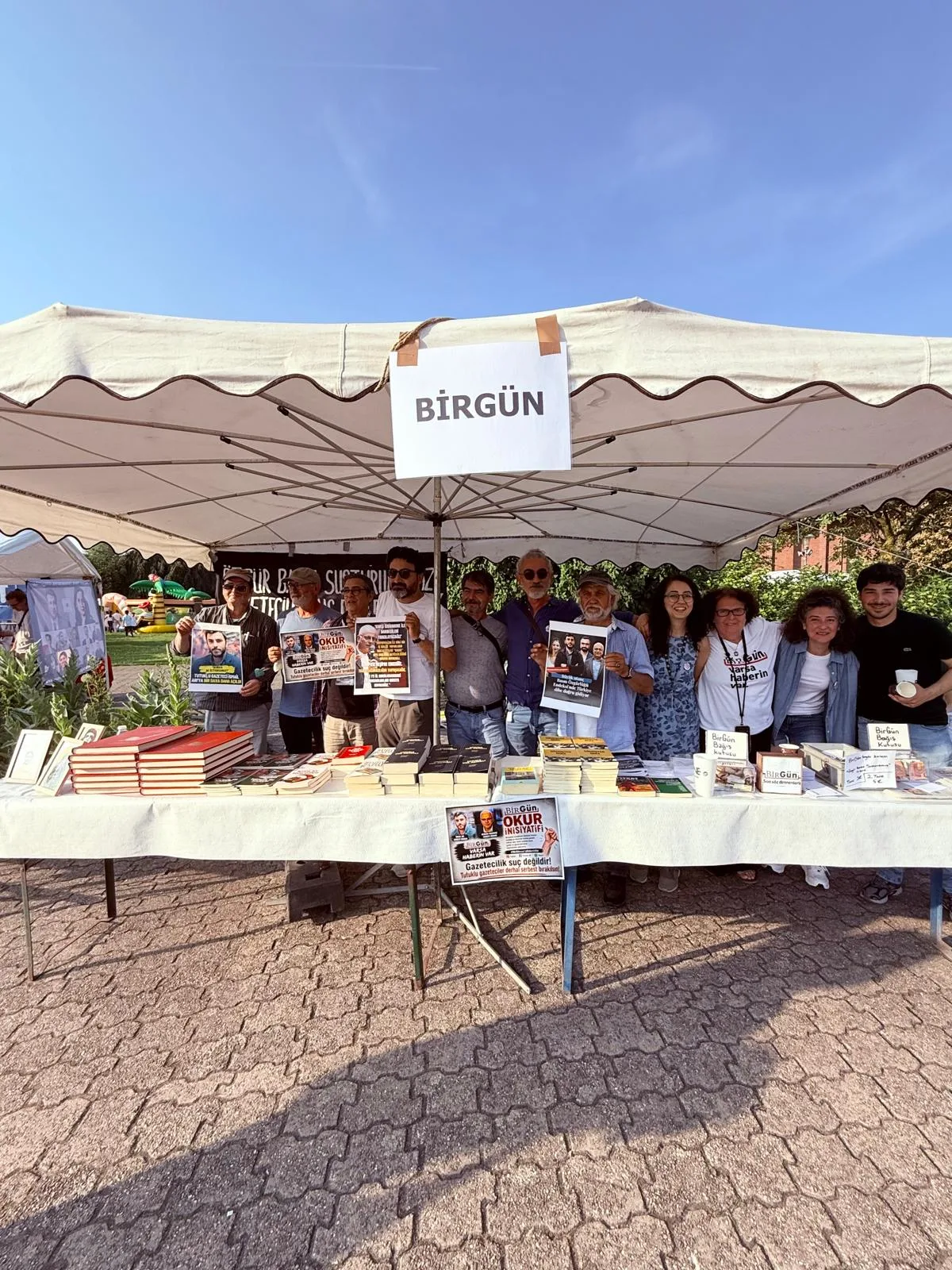 Alevi Kültür Festivali’nde Merdan Yanardağ ve İsmail Arı ile Dayanışma Mesajı