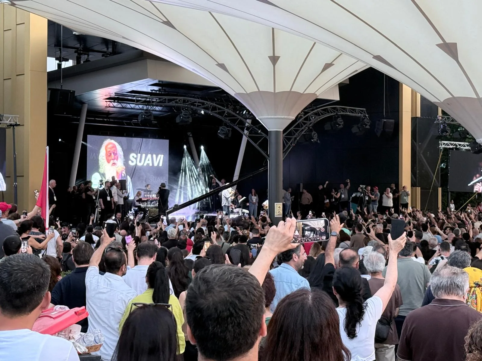Alevi Kültür Festivali’nde Merdan Yanardağ ve İsmail Arı ile Dayanışma Mesajı