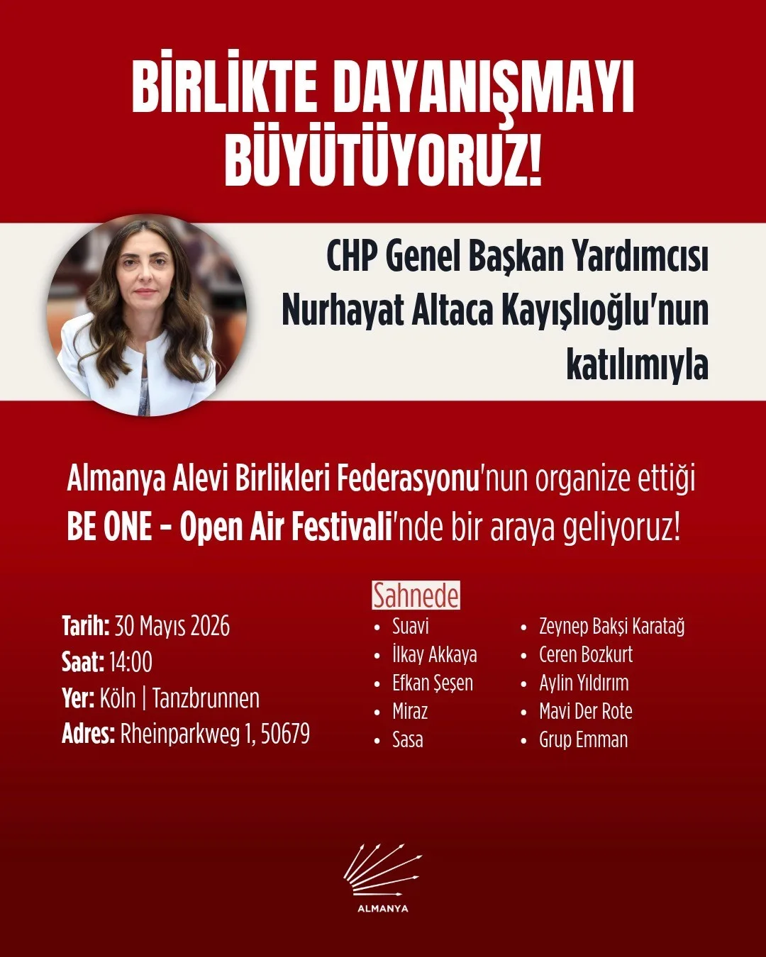 Avrupa’da yaşayan on binlerce Alevi “Birlik Olalım” festivalinde buluşacak