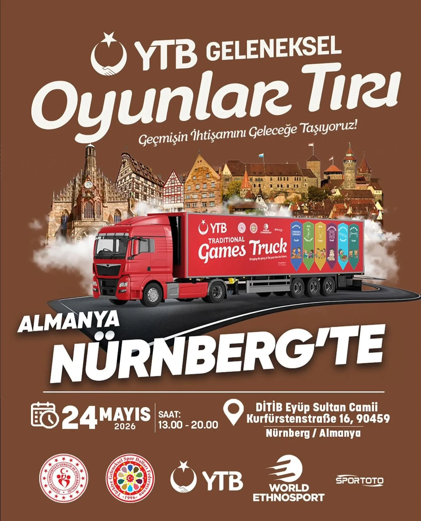 Geleneksel Oyunlar Tırı Avrupa Turnesinde: Son Durak Nürnberg