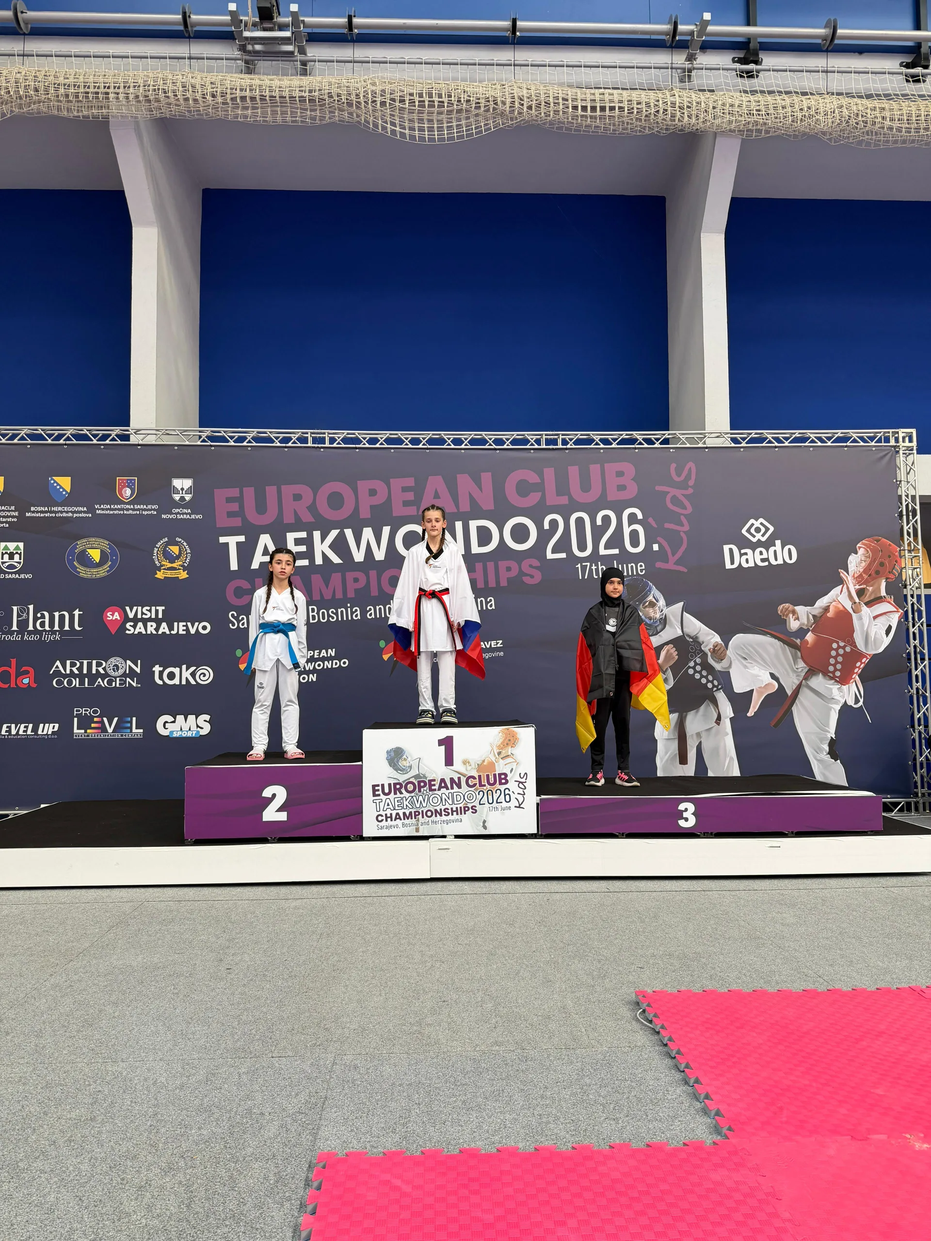 Avrupa Kulüpler Tekvando Şampiyonası’nda Taekwondo Özer Rüzgârı