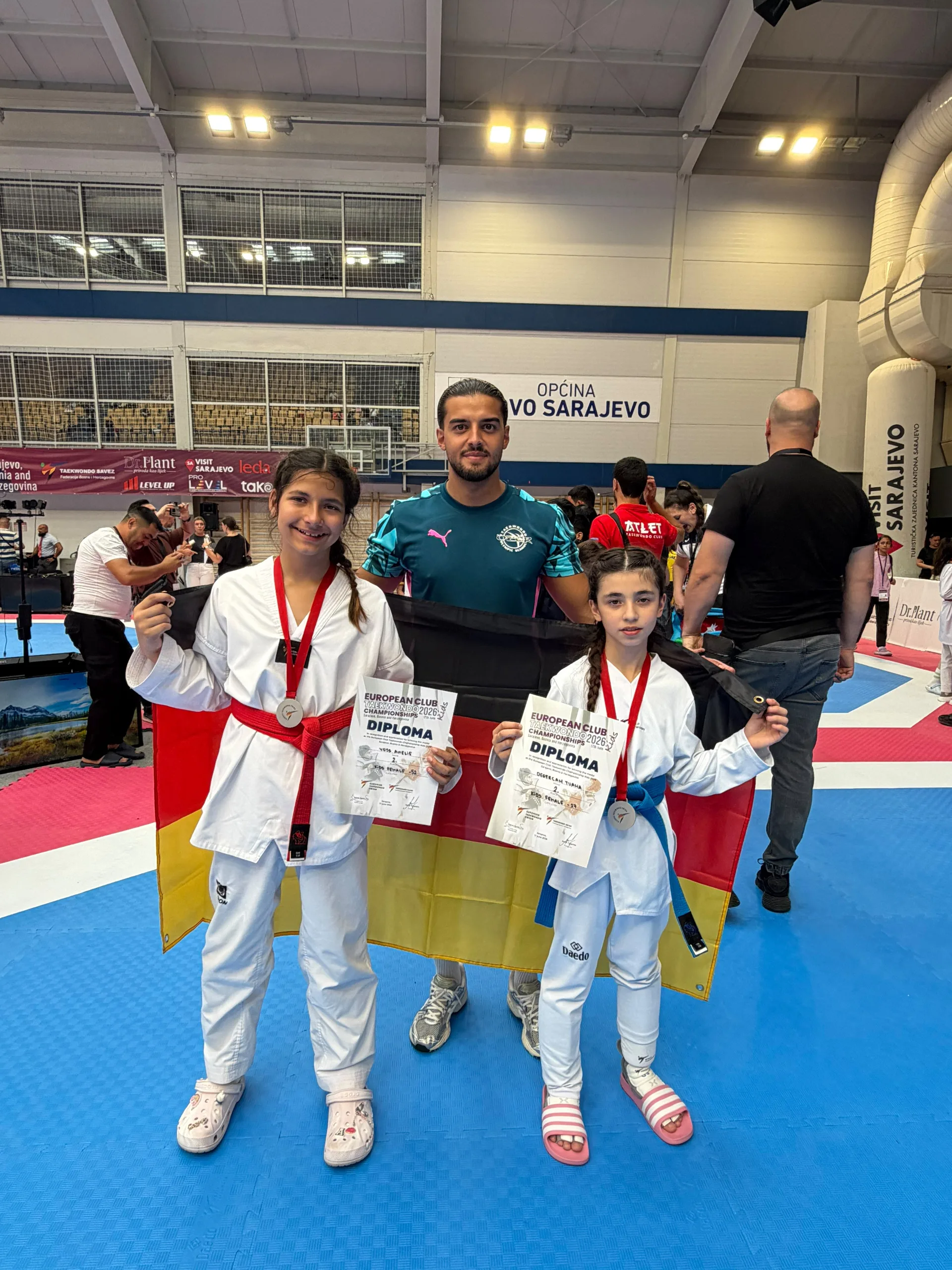 Avrupa Kulüpler Tekvando Şampiyonası’nda Taekwondo Özer Rüzgârı