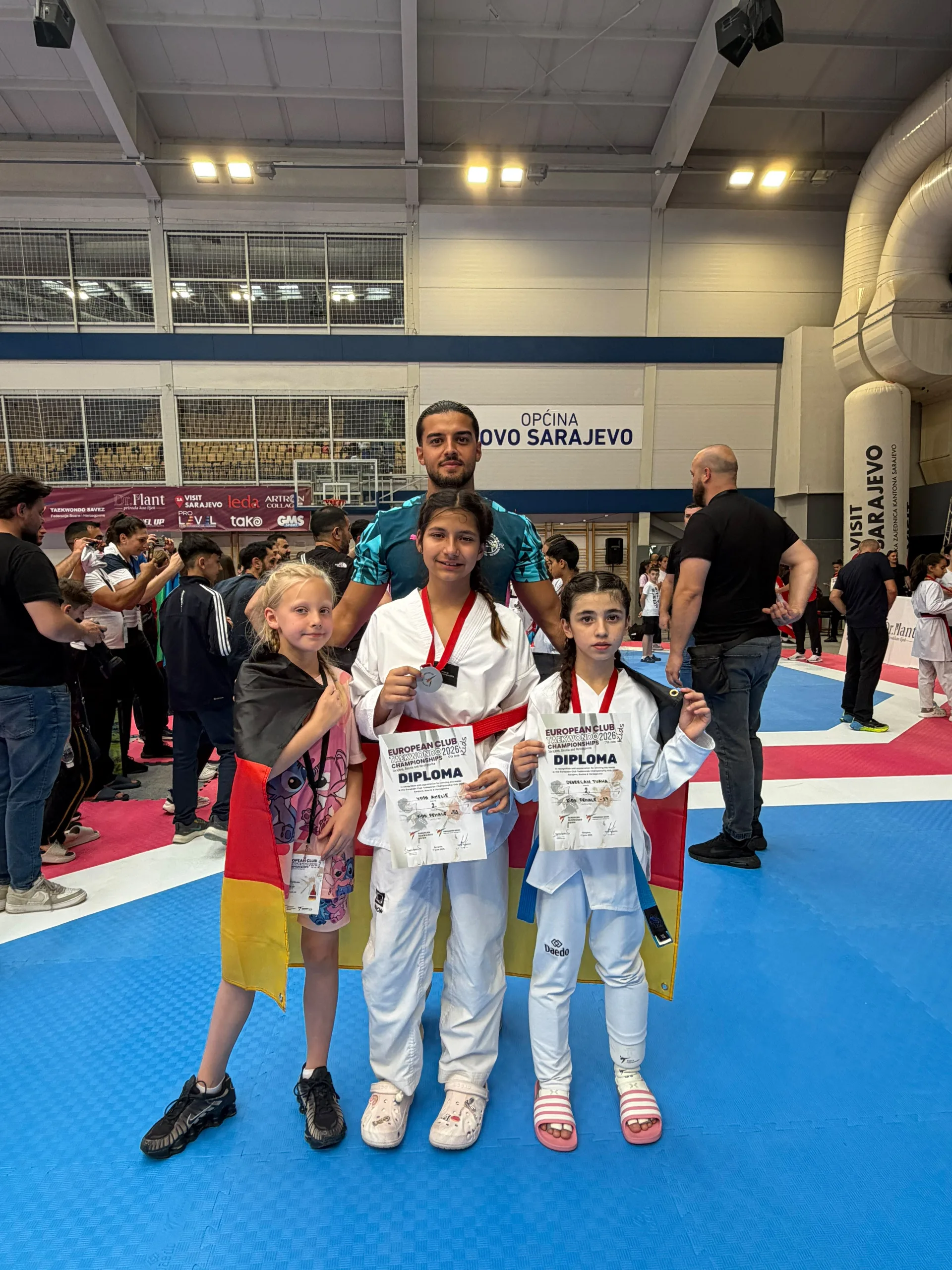Avrupa Kulüpler Tekvando Şampiyonası’nda Taekwondo Özer Rüzgârı