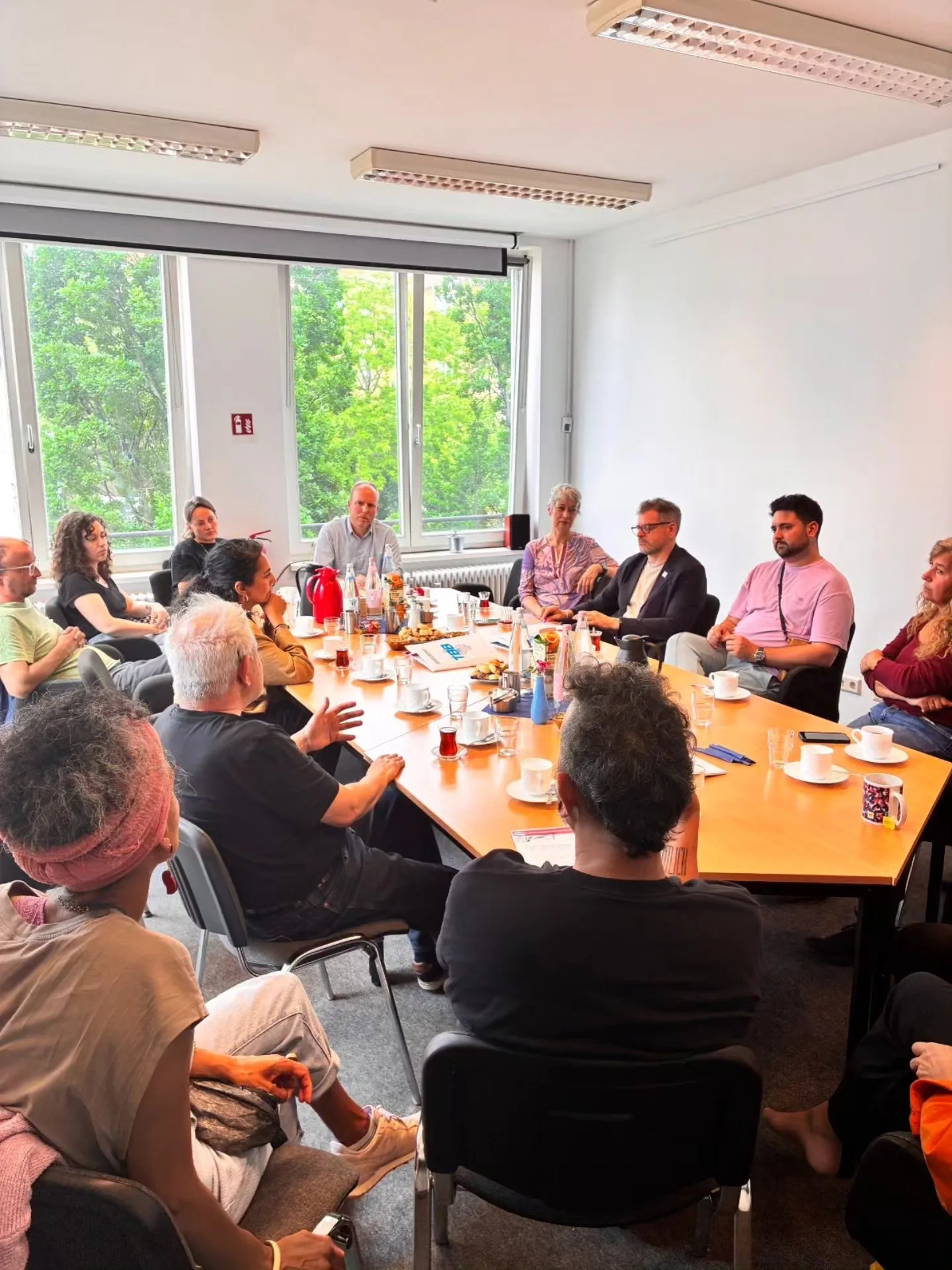Yeşiller’in Berlin Başbakan Adayı Werner Graf’tan TBB’ye Ziyaret