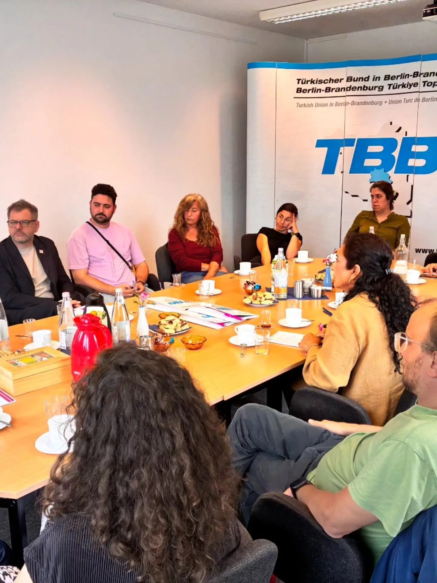 Yeşiller’in Berlin Başbakan Adayı Werner Graf’tan TBB’ye Ziyaret