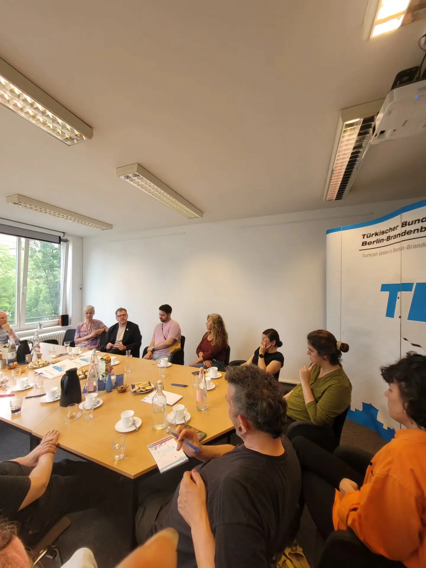 Yeşiller’in Berlin Başbakan Adayı Werner Graf’tan TBB’ye Ziyaret