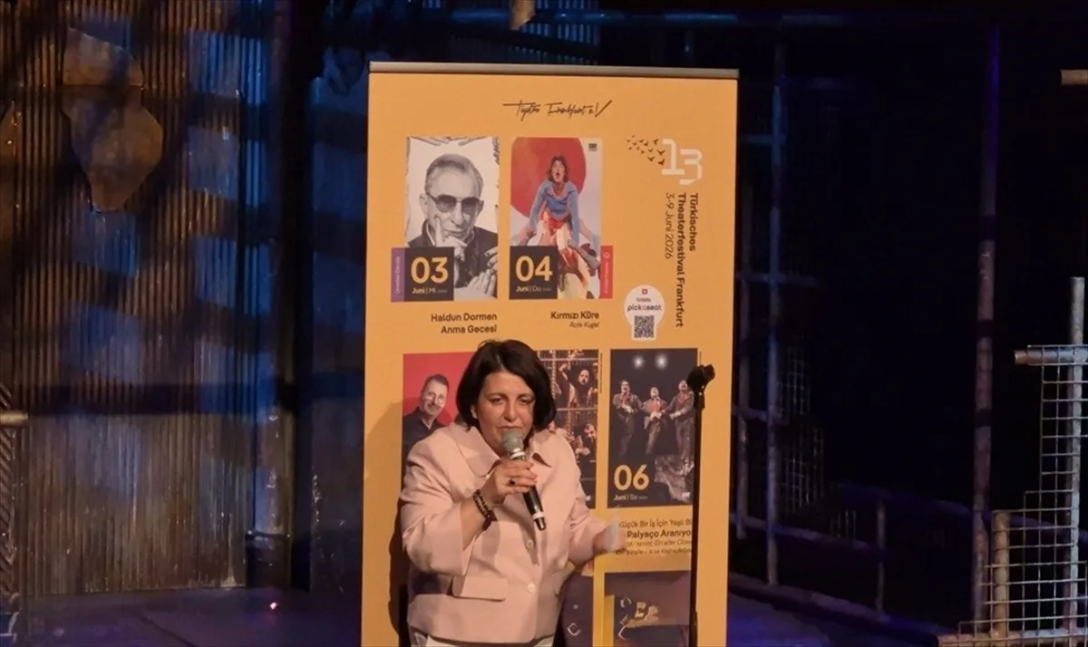 "13. Frankfurt Tiyato Festivali"nin galası Gallus Theatre'da gerçekleştirildi