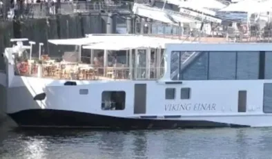 Kuraklık Ren Nehri’nde yolcu gemisini karaya oturttu