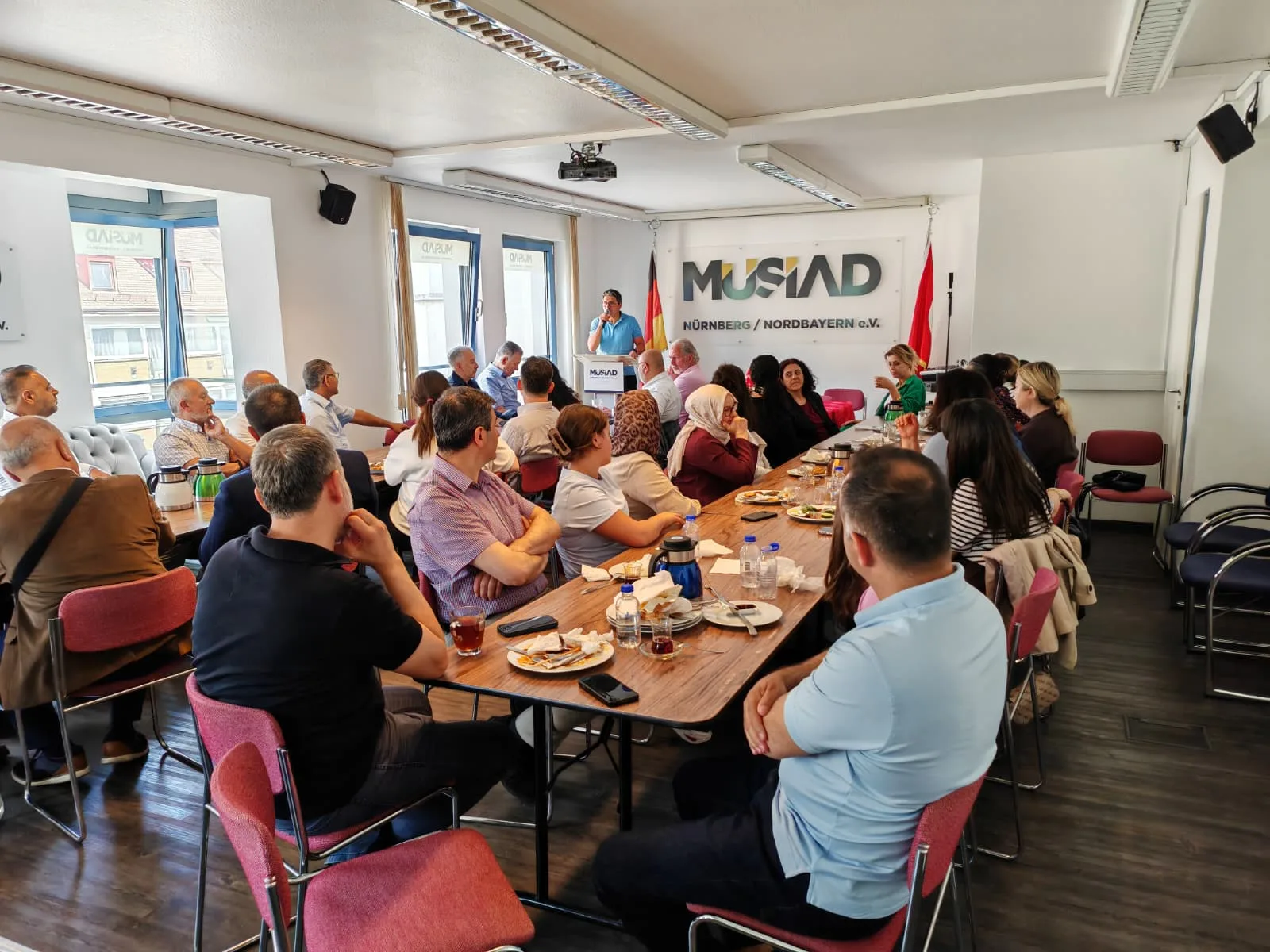 MÜSİAD Nürnberg Bayramlaşma Programında Birlik, Dayanışma ve Güçlü Ekonomi Vurgusu