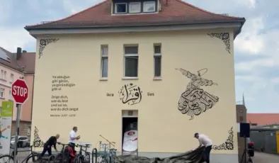 Fürth Mevlana Camii’ne Anlamlı Sanat Dokunuşu
