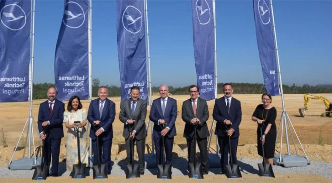 Lufthansa Technik Portekiz’de yeni tesisinin temelini attı