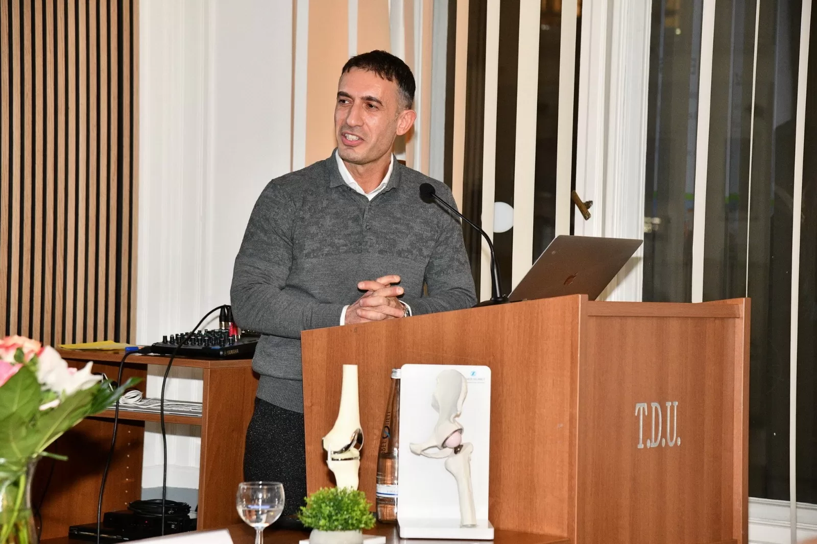 TDU’da Dr. Ufuk Şentürk ve Dr. Hilmi Kaplan Sağlık Bilgilendirme Toplantısı