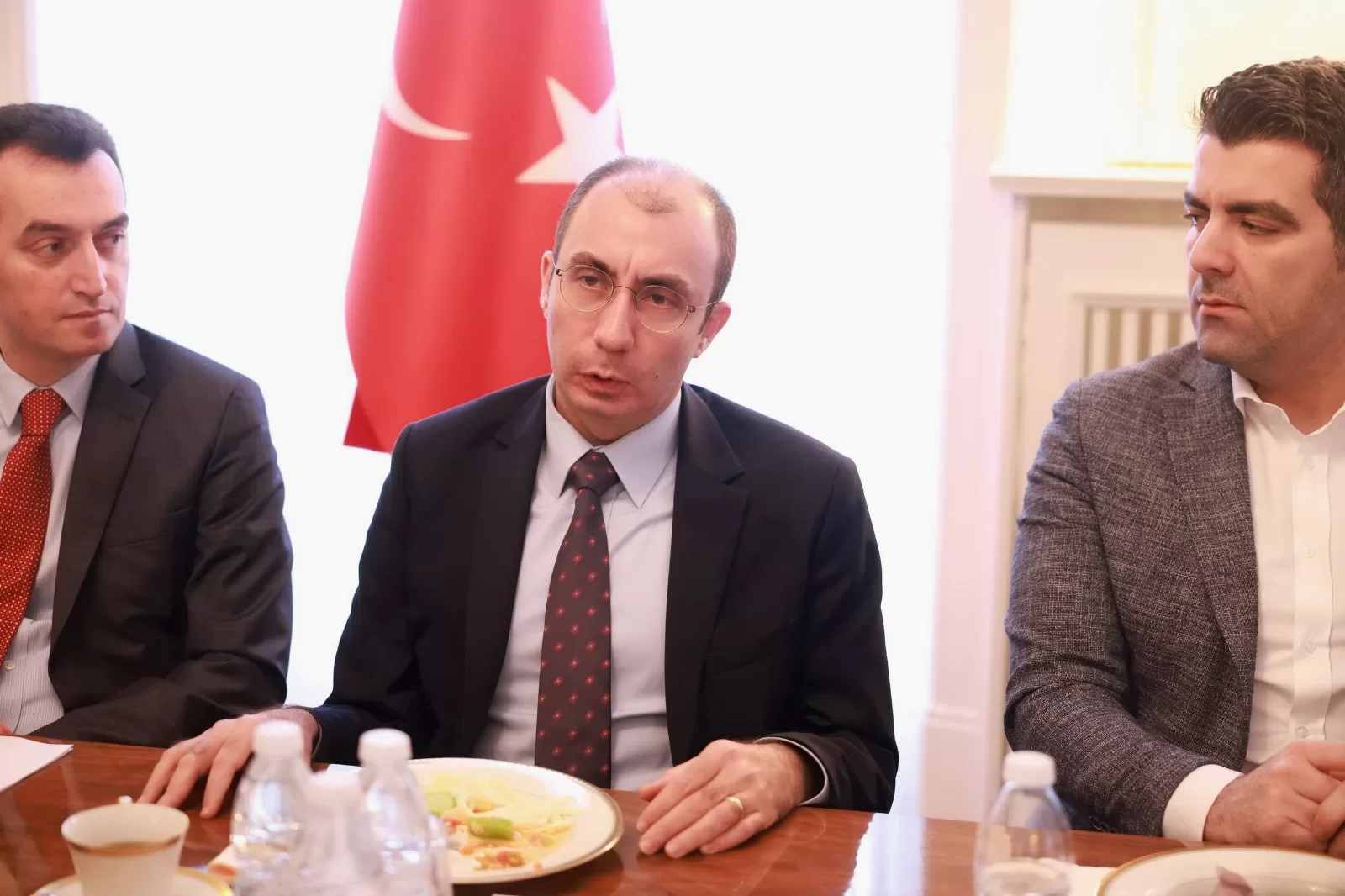 Basın mensupları Berlin Başkonsolosu İlker Okan Şanlı’nın konuğu oldu