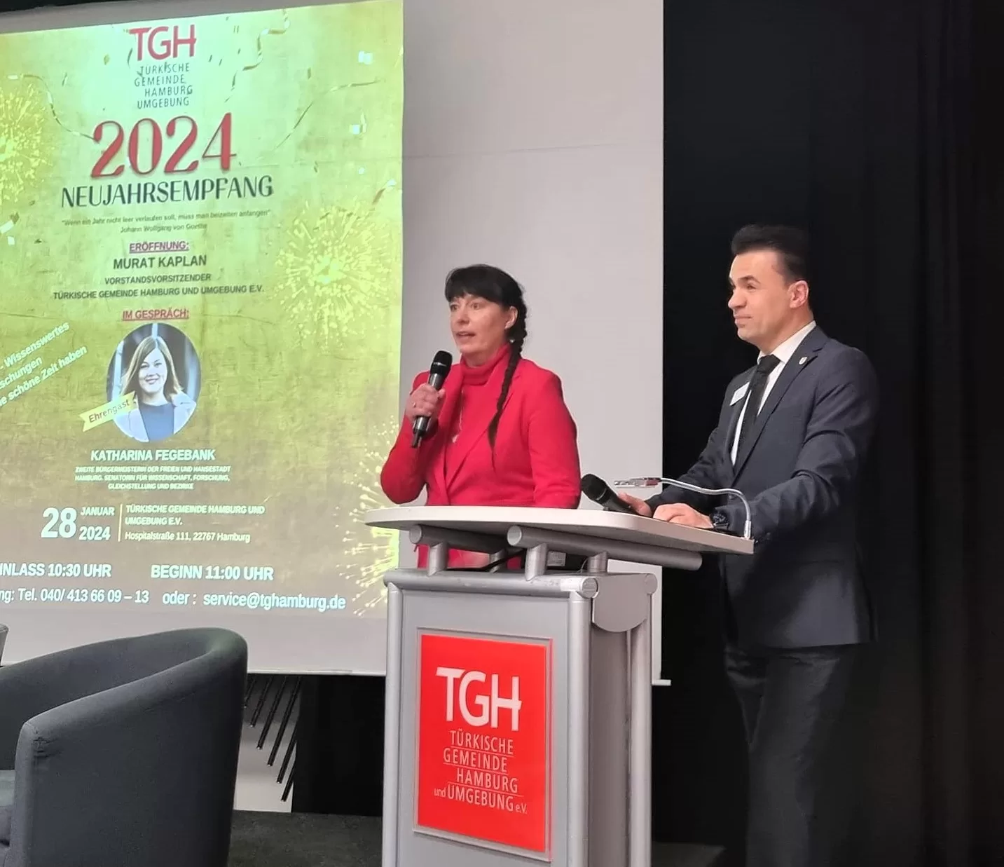 TGH´da Yeni Yıl Resepsiyonu