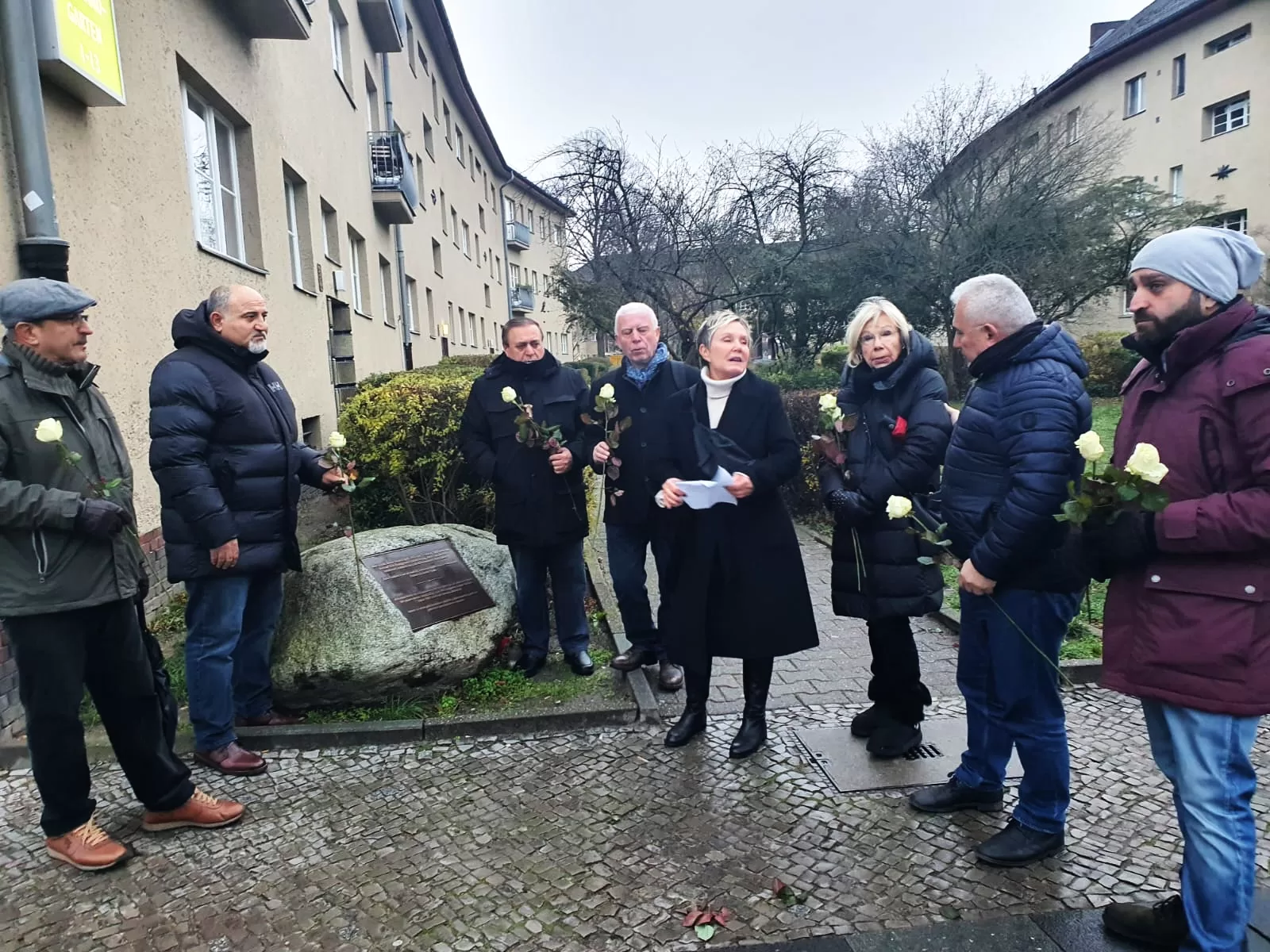 CHP Berlin Hatice Sürücü’yü katledildiği yerde andı