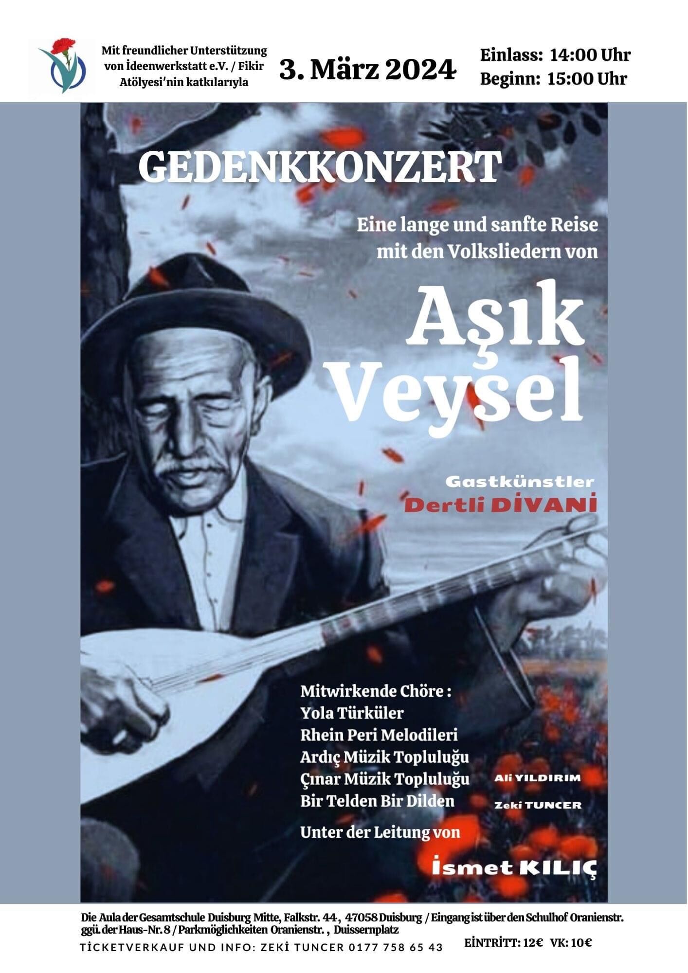 Mizah yazarı Erdinç Utku Duisburg'a geliyor