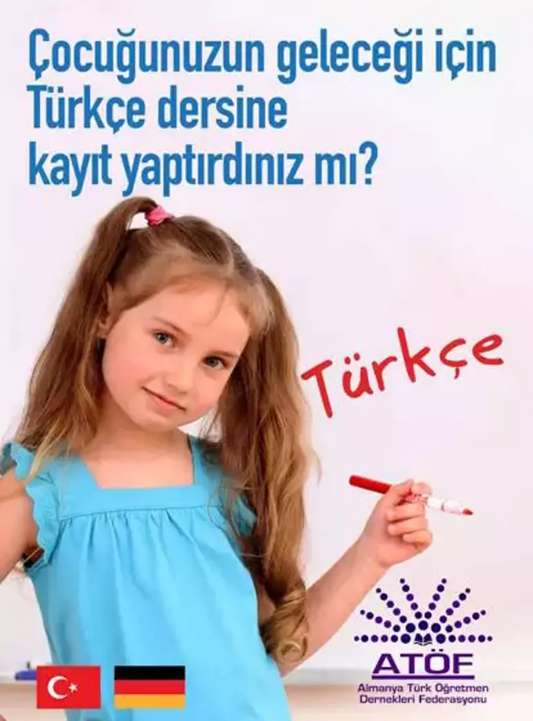 "Çocuklarınızı Türkçe derslerine kayıt ettirin"
