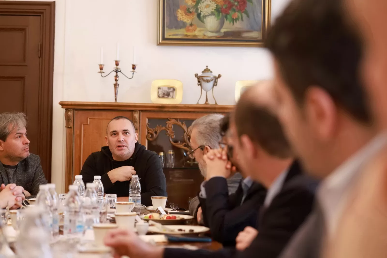 Basın mensupları Berlin Başkonsolosu İlker Okan Şanlı’nın konuğu oldu