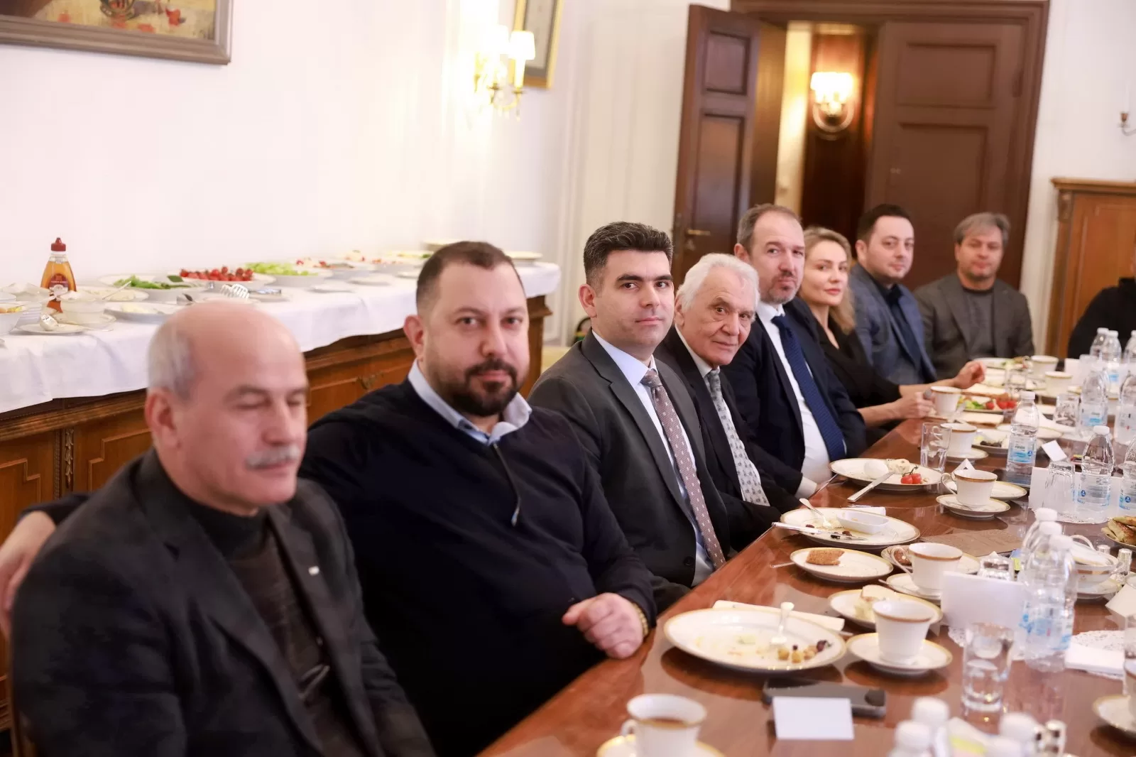 Basın mensupları Berlin Başkonsolosu İlker Okan Şanlı’nın konuğu oldu