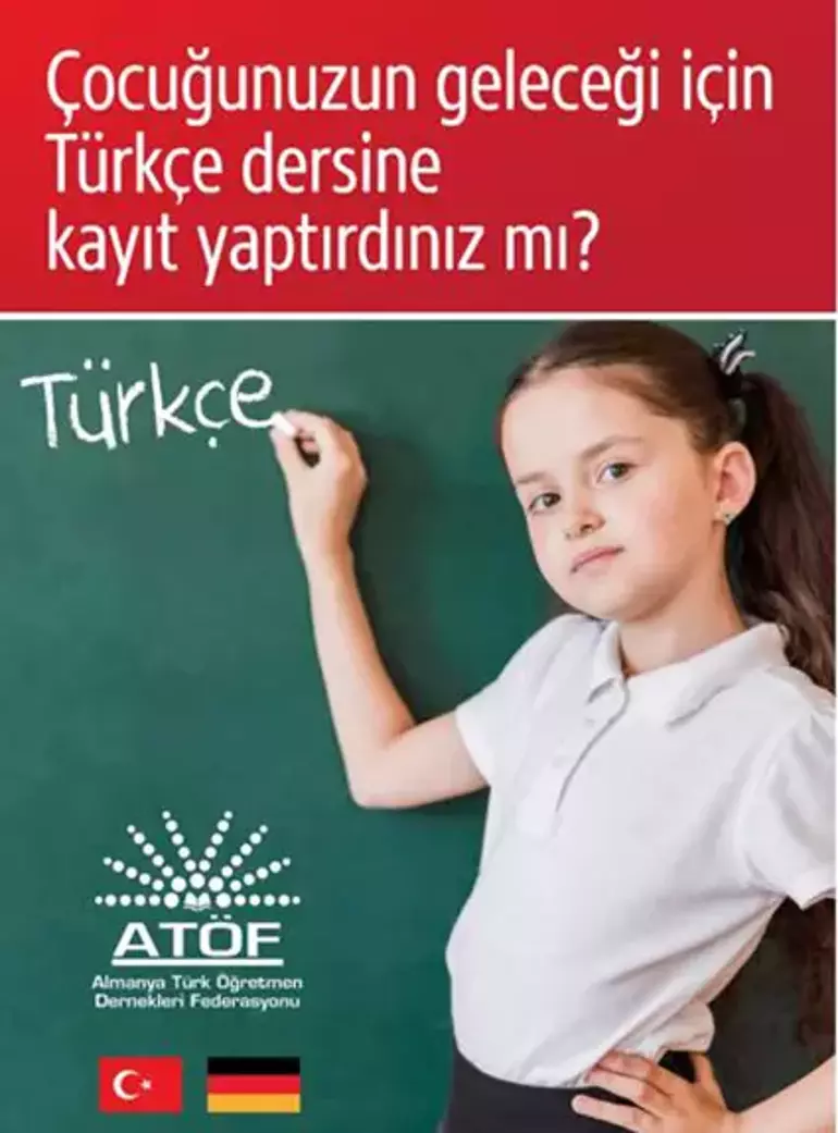 "Çocuklarınızı Türkçe derslerine kayıt ettirin"