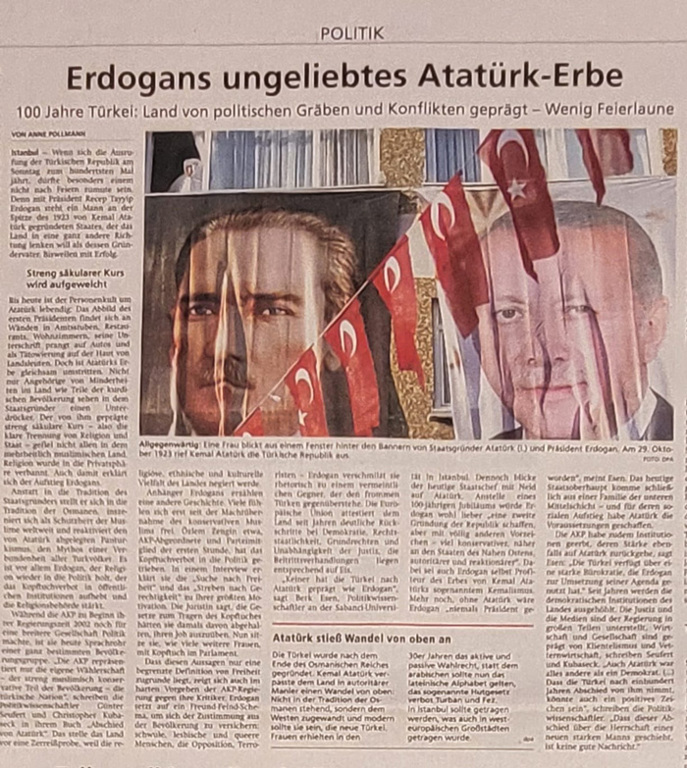 Cumhuriyet’in 100’ncü yılı Almanya’da da gündemde