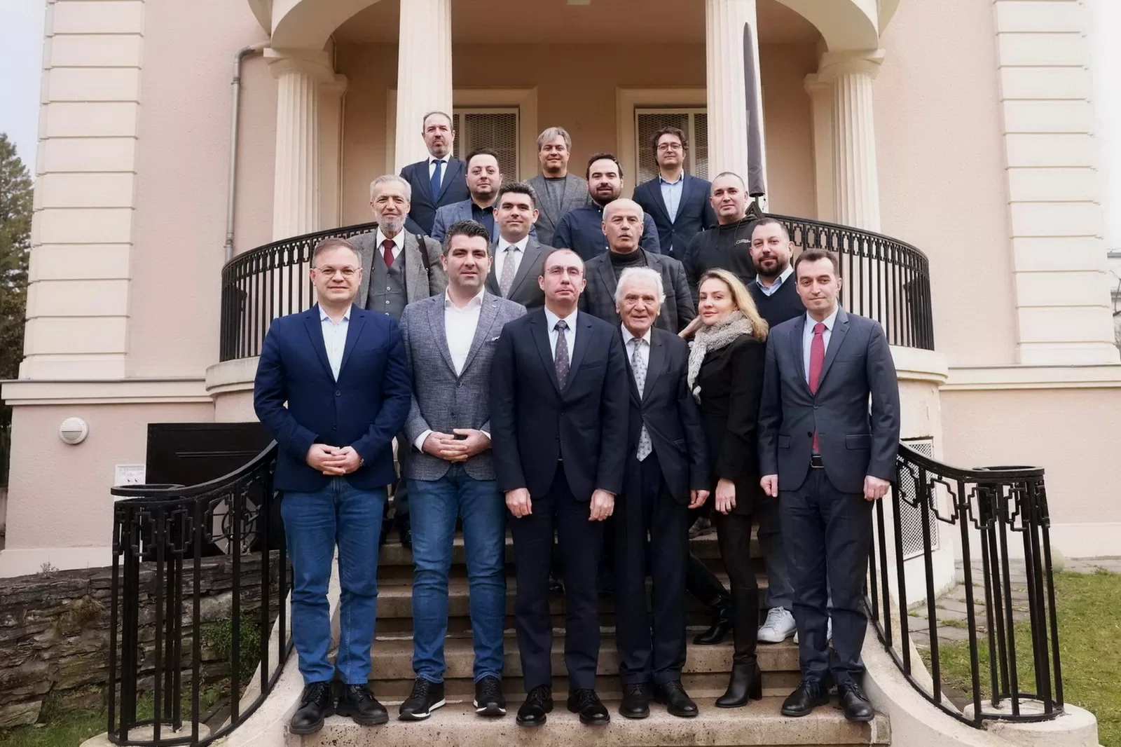 Basın mensupları Berlin Başkonsolosu İlker Okan Şanlı’nın konuğu oldu