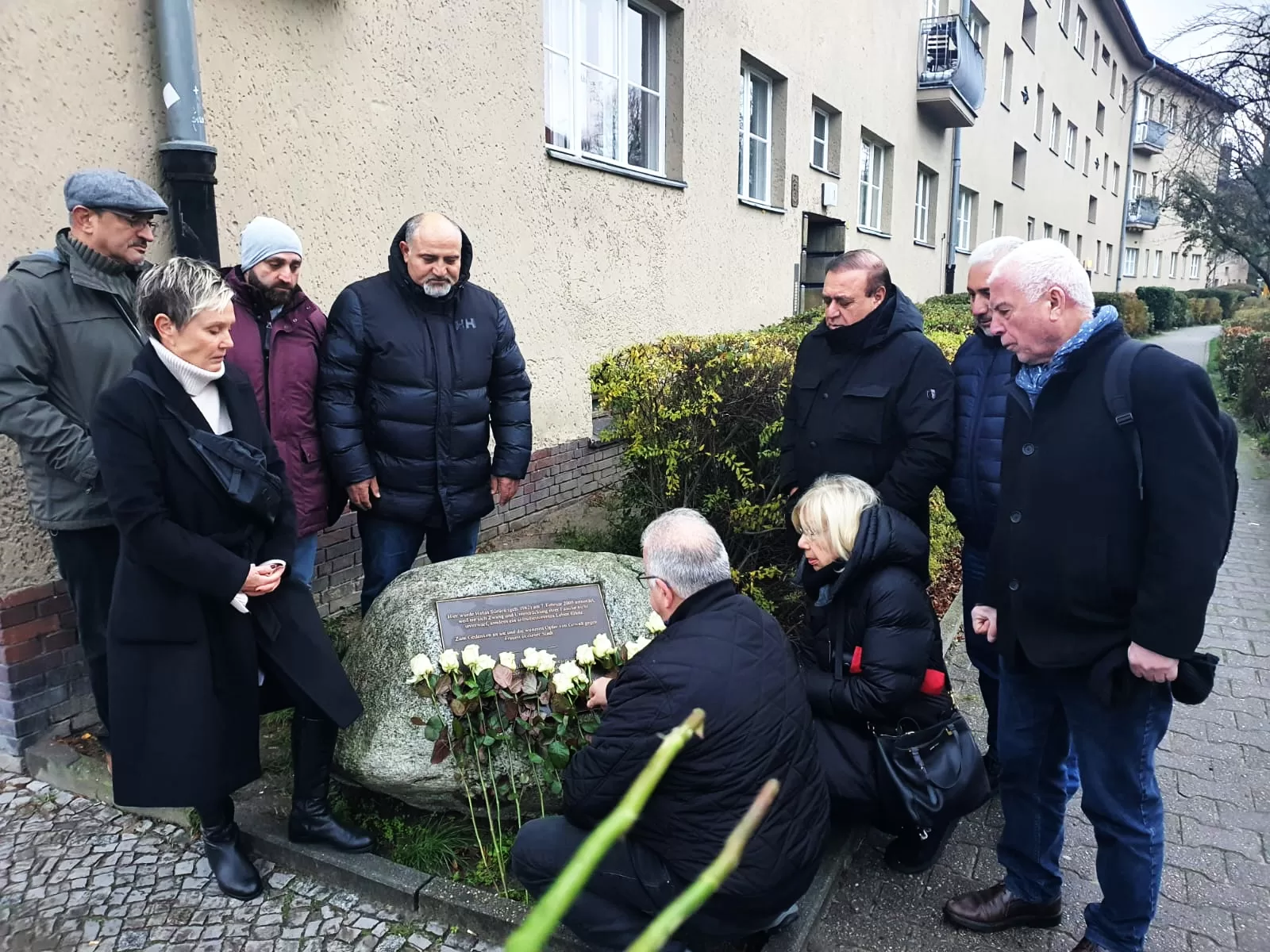 CHP Berlin Hatice Sürücü’yü katledildiği yerde andı