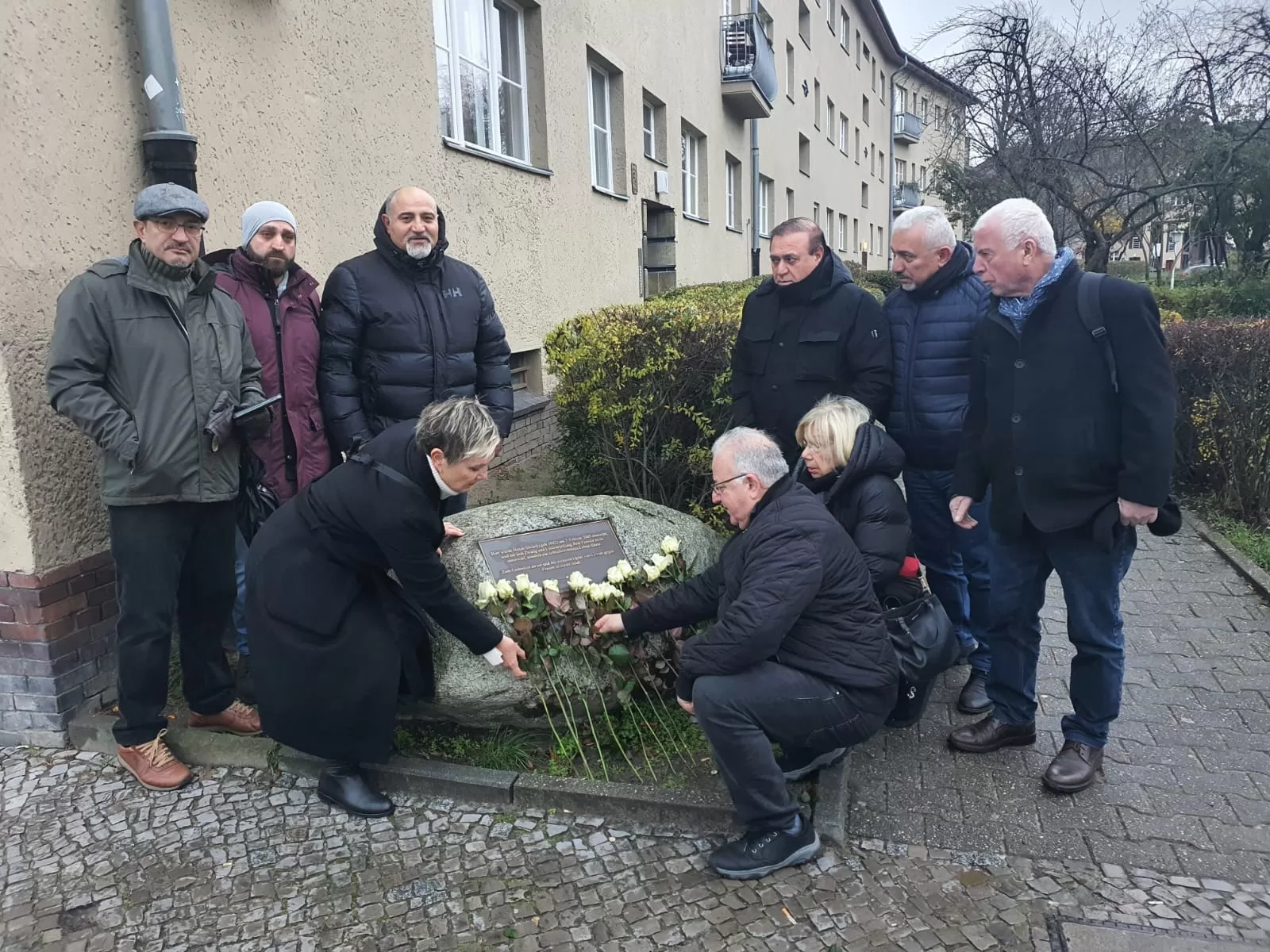 CHP Berlin Hatice Sürücü’yü katledildiği yerde andı