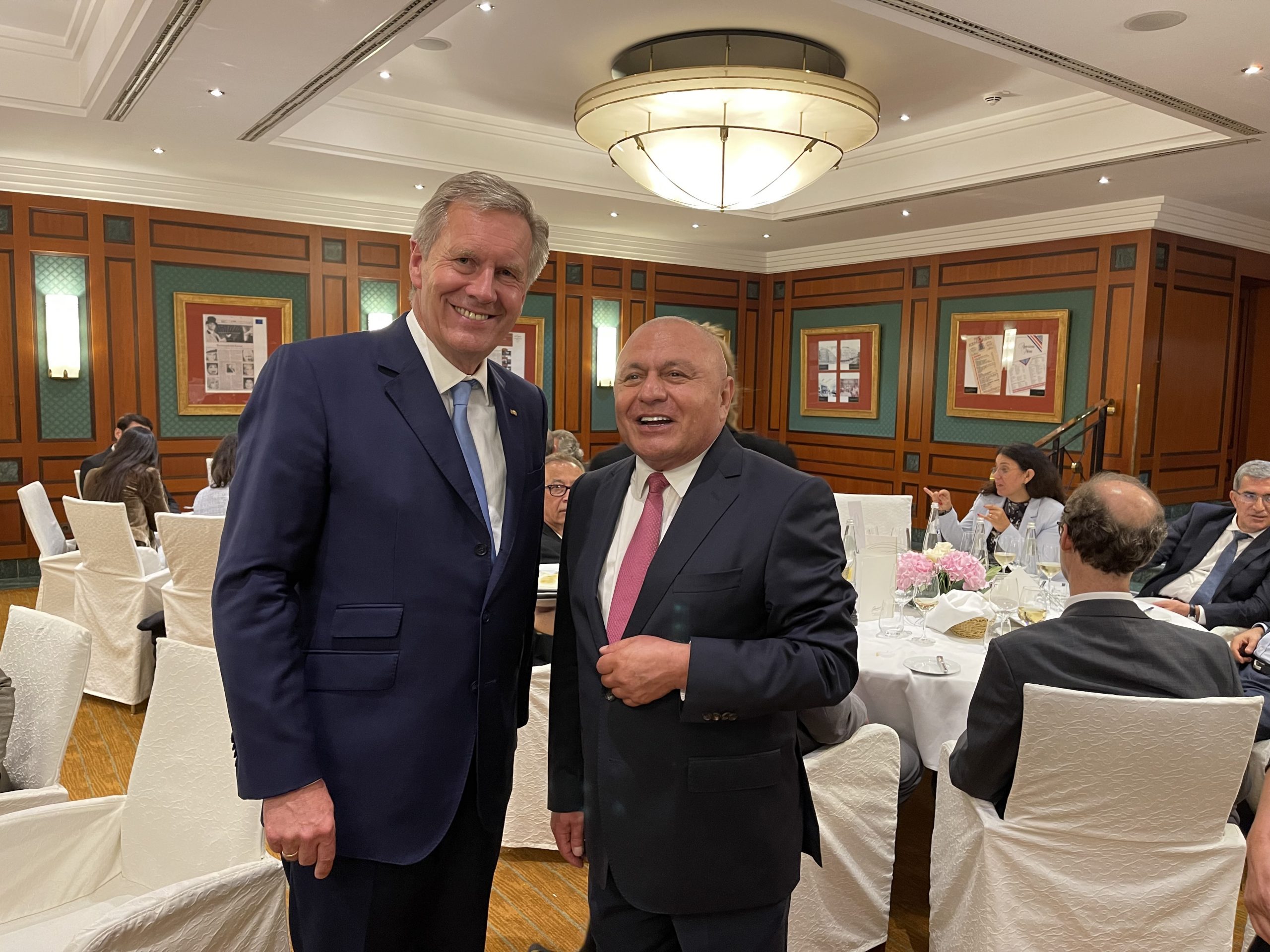 Eski Almanya Cumhurbaşkanı Wulff: Türkler Alman tarihinin önemli parçasıdır