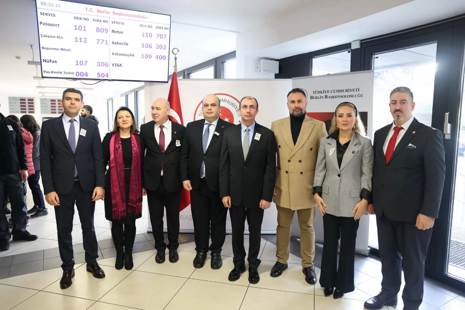 Berlin Başkonsolosluğu’nda ‘10 Kasım Atatürk’ü Anma Töreni