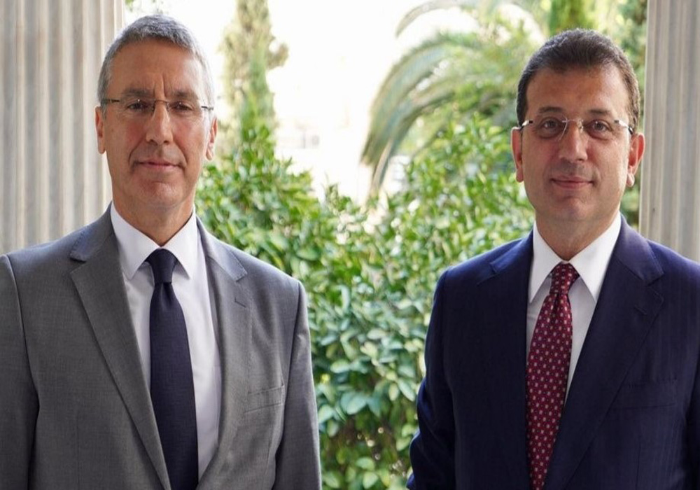 Ekrem İmamoğlu, Yunanistan Başbakanı Kiryakos ile bir araya geldi