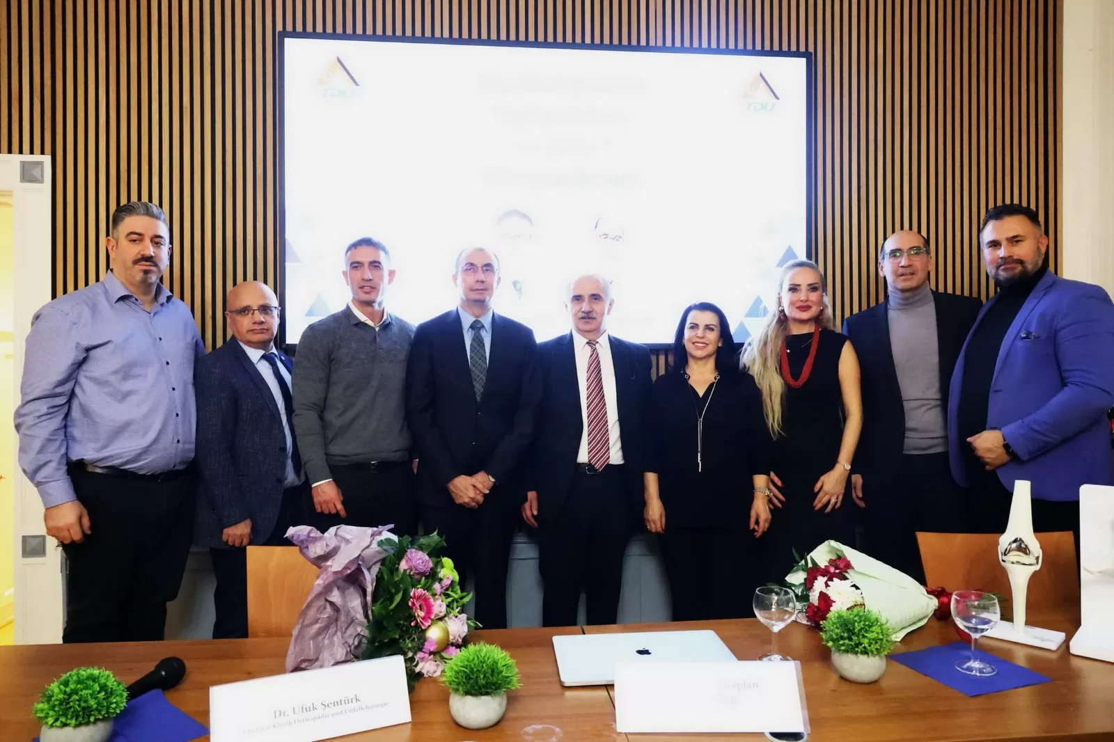 TDU’da Dr. Ufuk Şentürk ve Dr. Hilmi Kaplan Sağlık Bilgilendirme Toplantısı