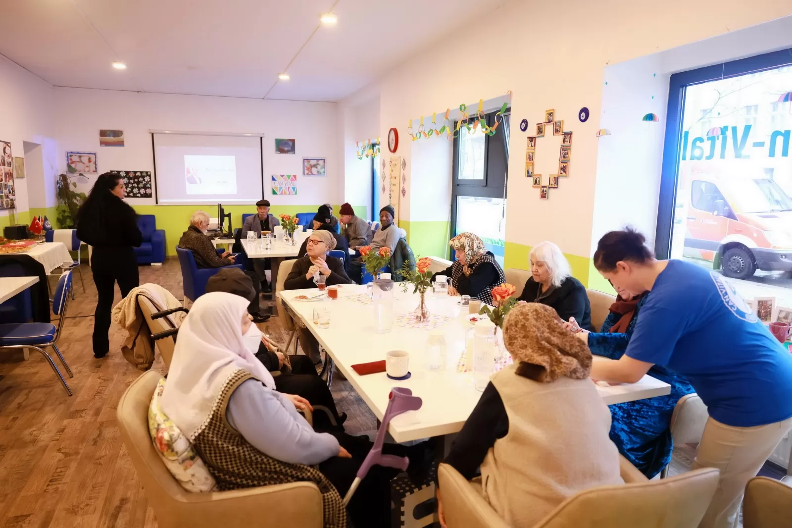 Başkonsolos Şanlı CAN VİTAL Gündüz Bakım Evi’ni ziyaret etti