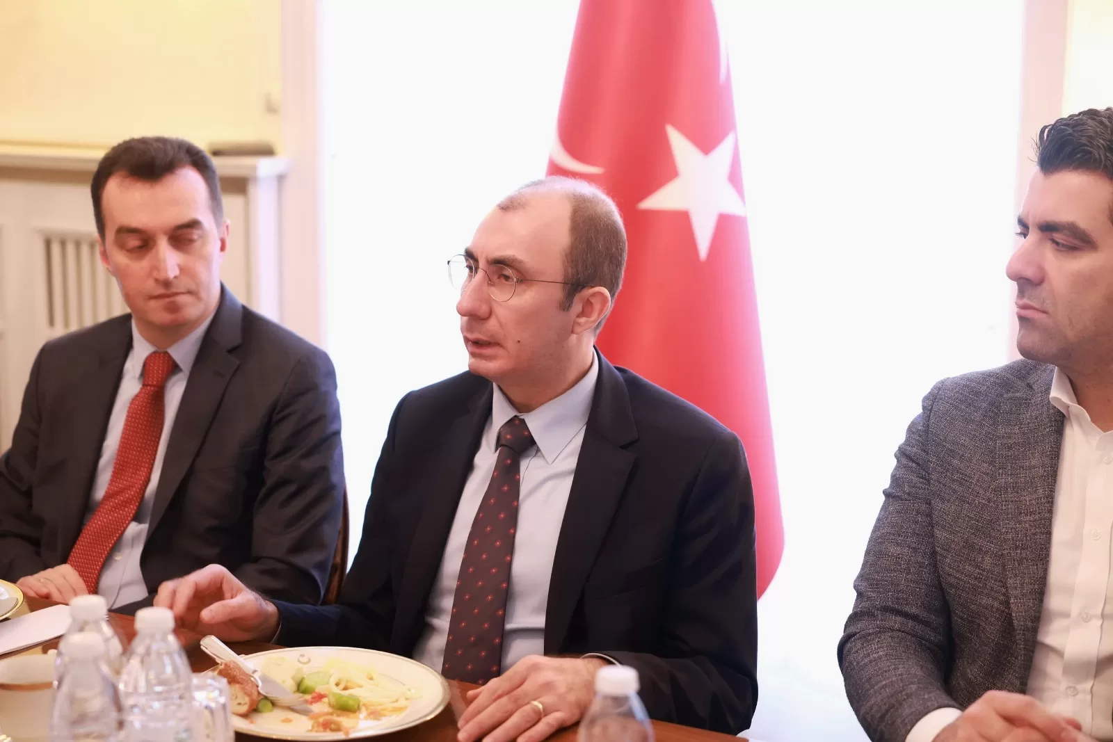 Basın mensupları Berlin Başkonsolosu İlker Okan Şanlı’nın konuğu oldu