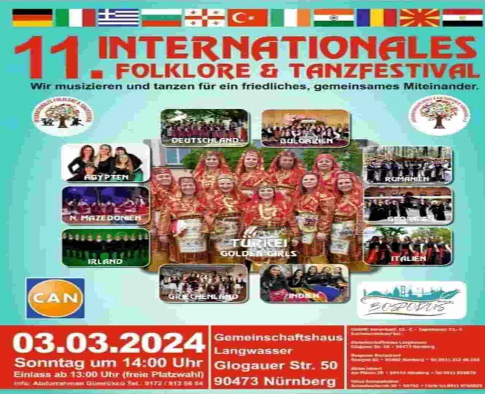 Nürnberg folklora doyacak