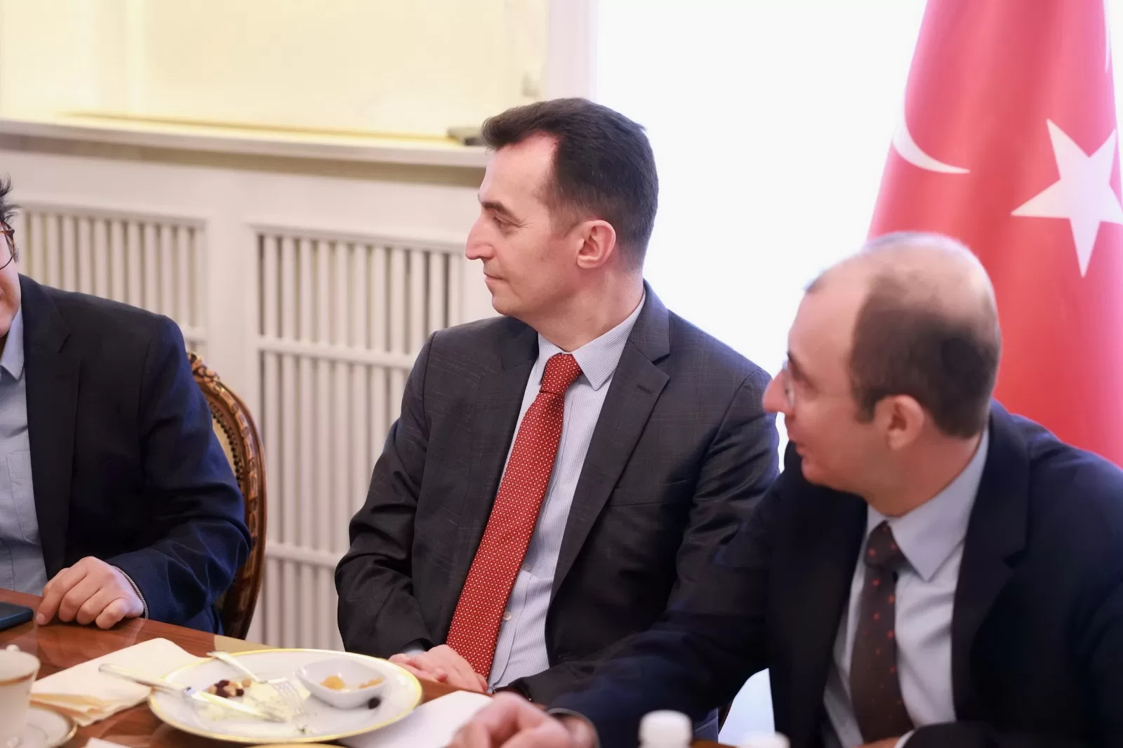 Basın mensupları Berlin Başkonsolosu İlker Okan Şanlı’nın konuğu oldu