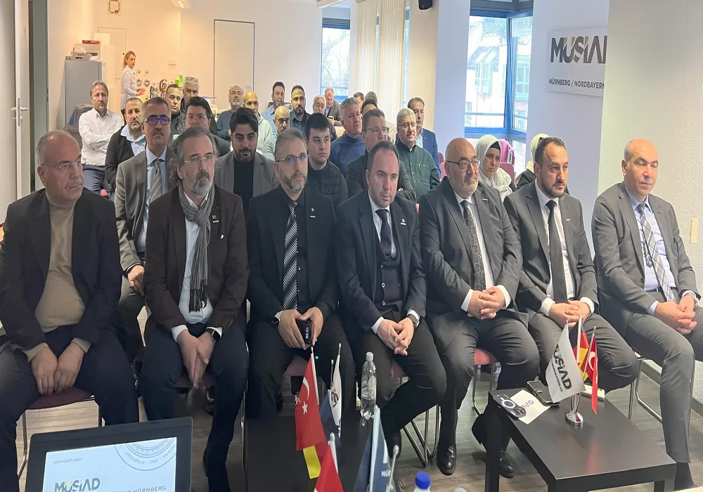 Nürnberg Kuzey Bavyera MUSİAD Başkanı Haluk Dokur Güven Tazeledi