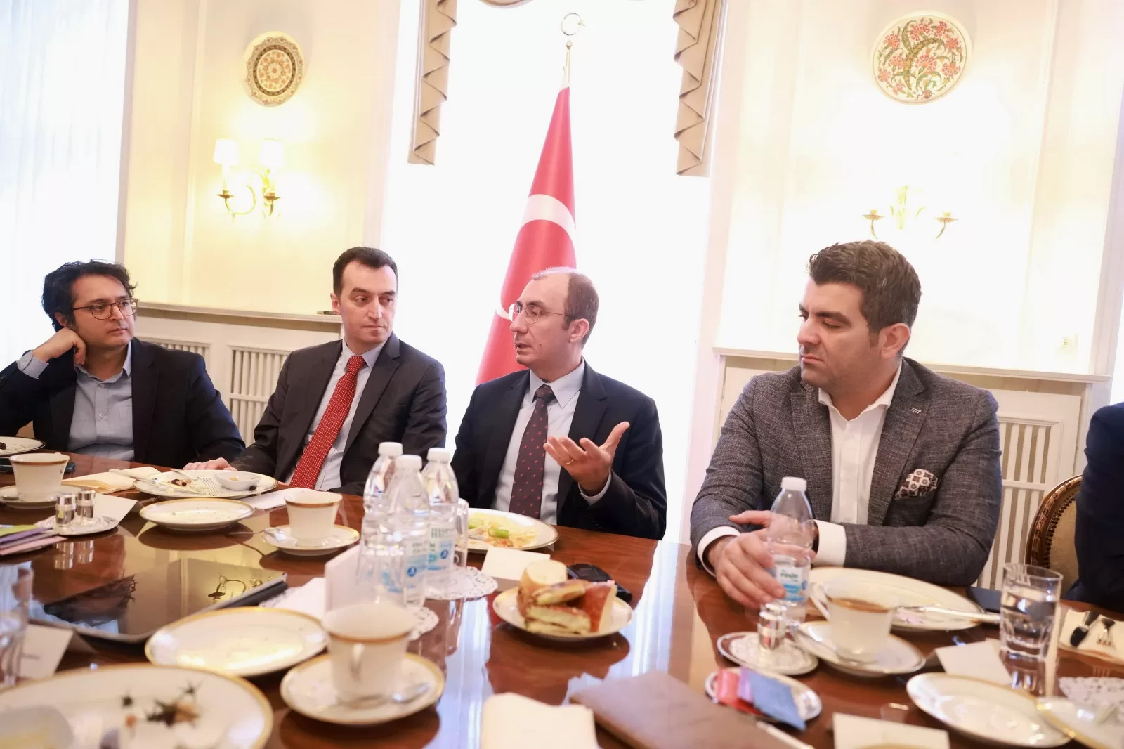Basın mensupları Berlin Başkonsolosu İlker Okan Şanlı’nın konuğu oldu