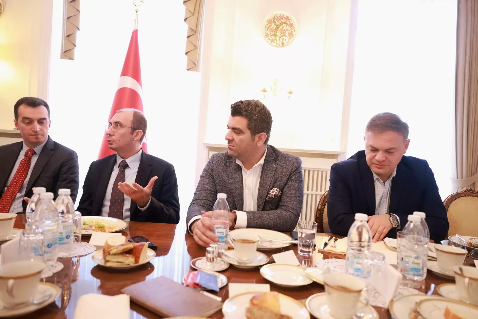 Basın mensupları Berlin Başkonsolosu İlker Okan Şanlı’nın konuğu oldu