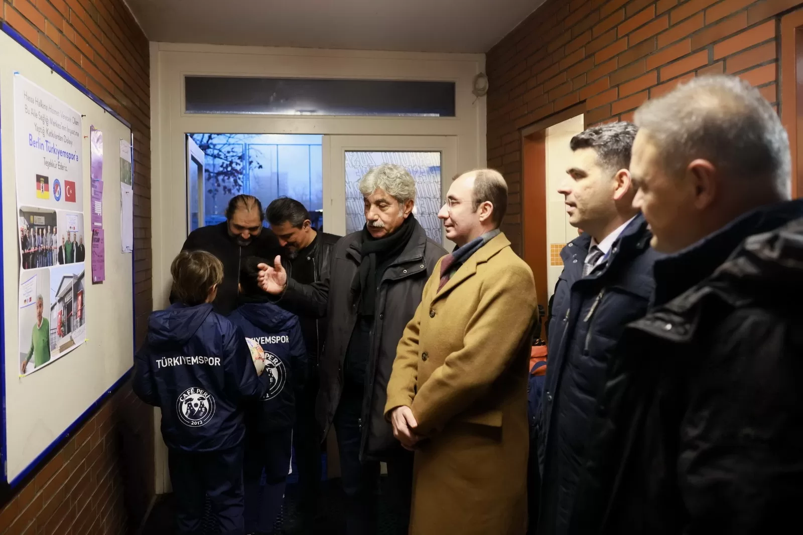 Başkonsolos Şanlı Berlin Türkiyemspor’u ziyaret etti