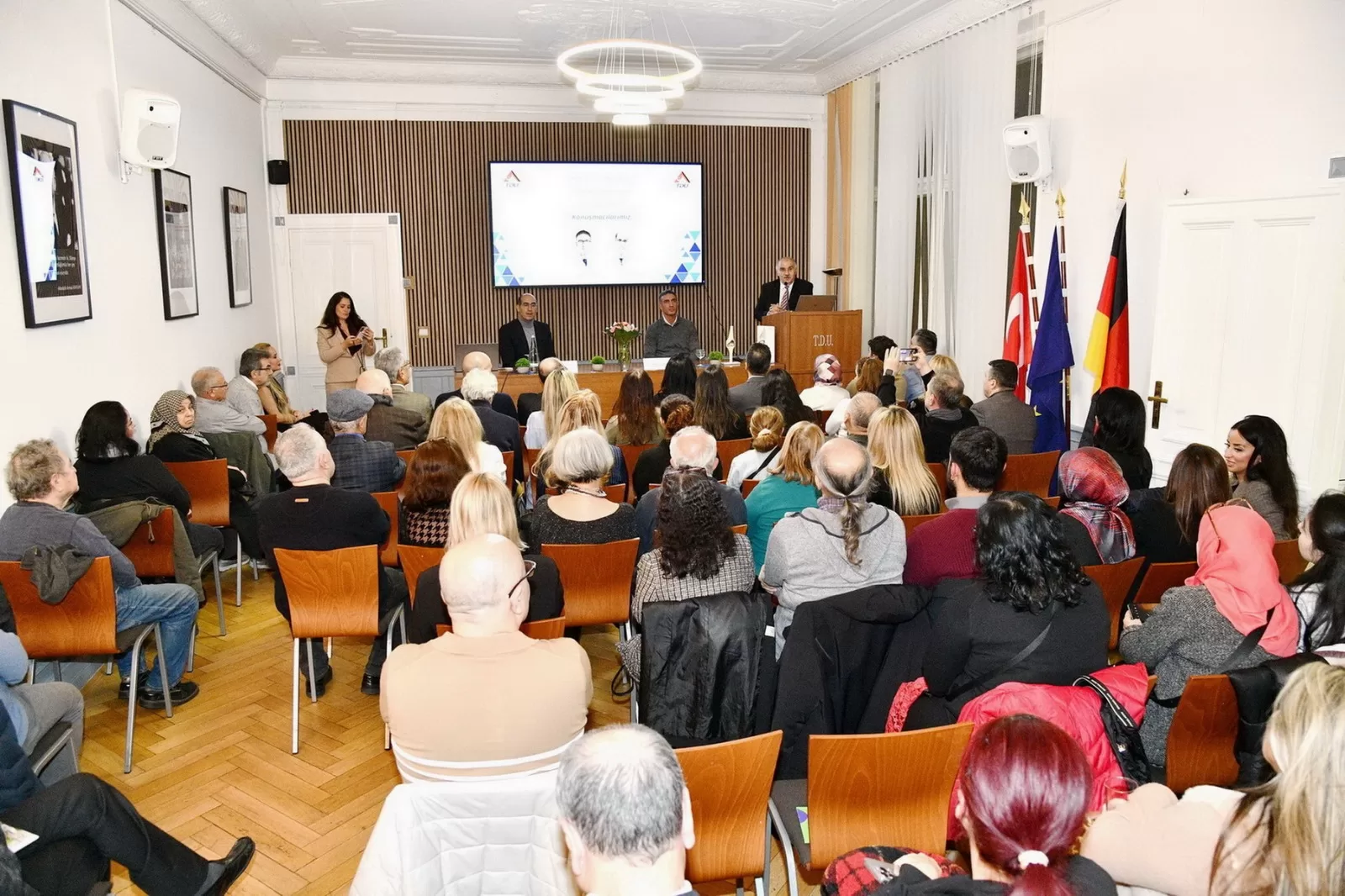TDU’da Dr. Ufuk Şentürk ve Dr. Hilmi Kaplan Sağlık Bilgilendirme Toplantısı