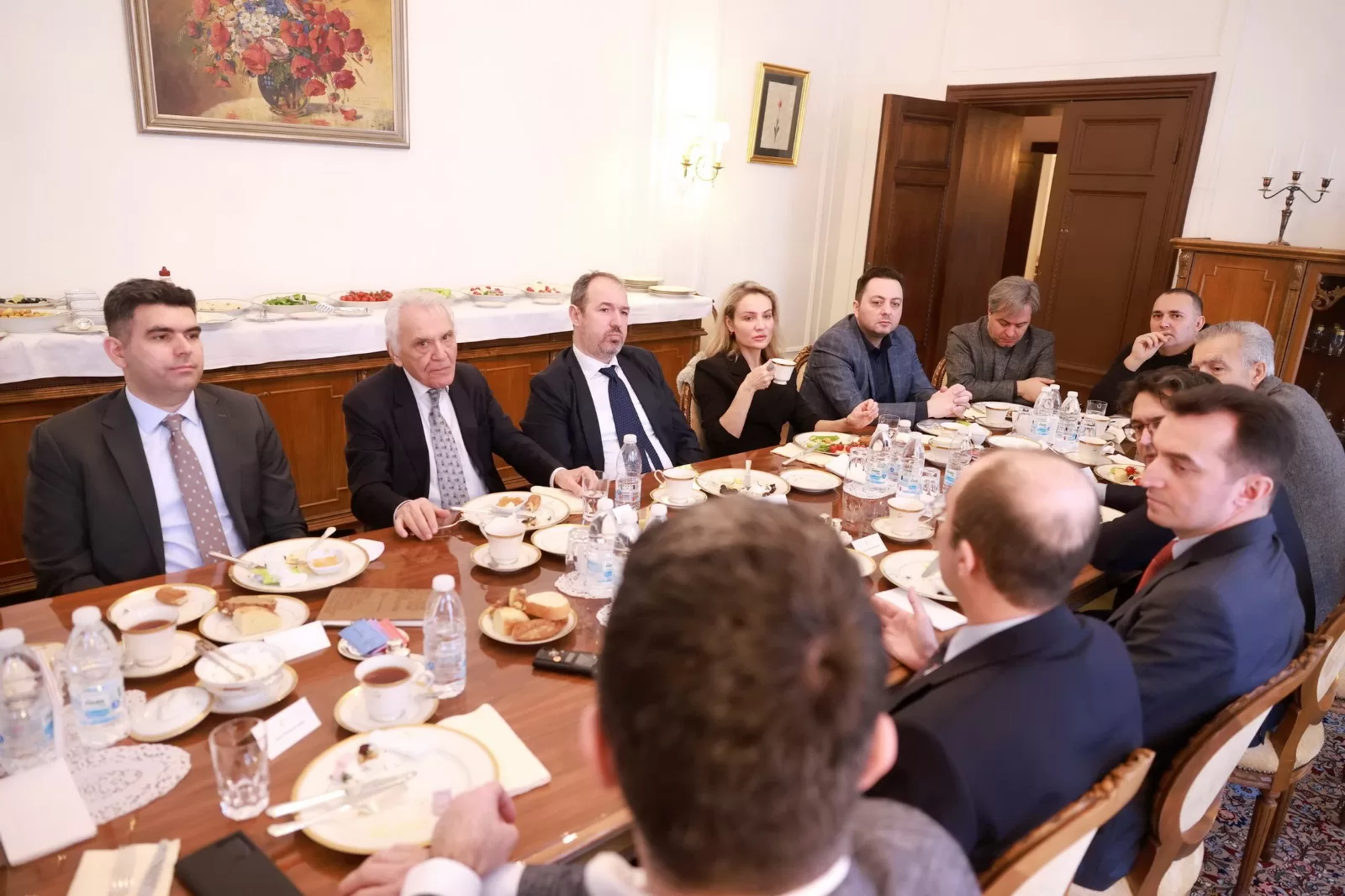 Basın mensupları Berlin Başkonsolosu İlker Okan Şanlı’nın konuğu oldu