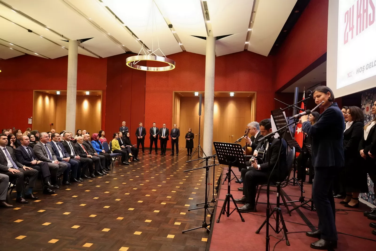 ‘24 Kasım Öğretmenler Günü’ Berlin Büyükelçiliği’nde anlamlı bir törenle kutlandı