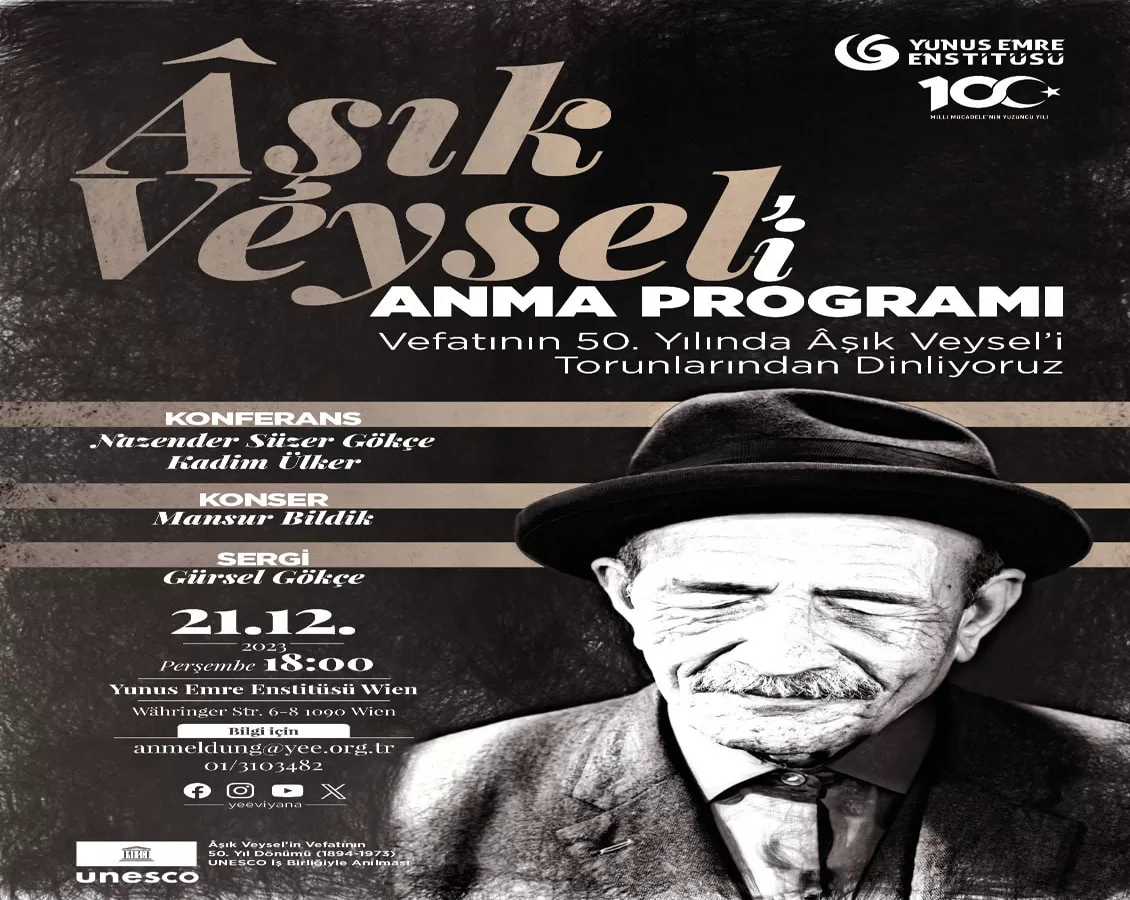 ‘Veysel gider adı kalır’ fotoğraf sergisi Viyana’da