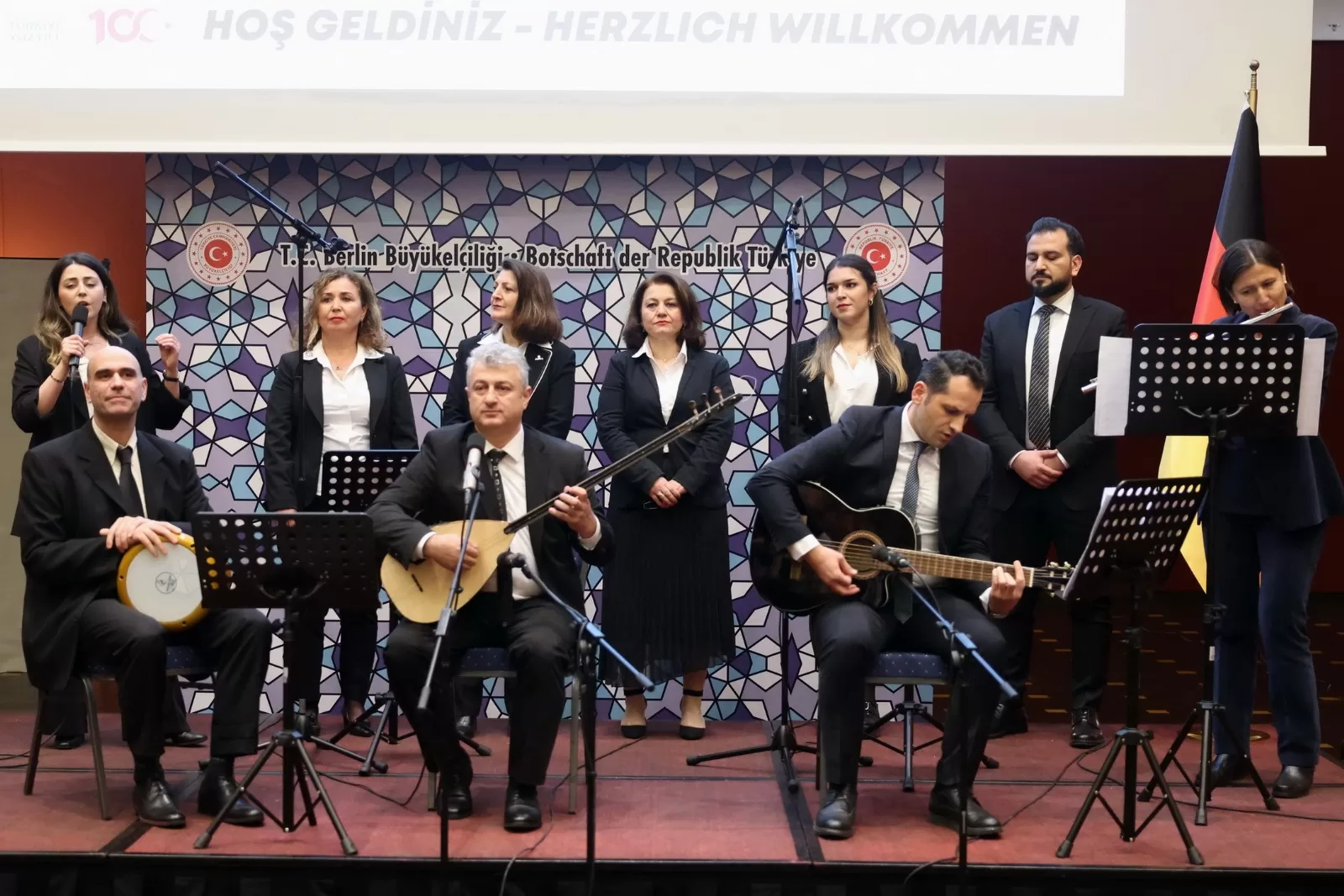 ‘24 Kasım Öğretmenler Günü’ Berlin Büyükelçiliği’nde anlamlı bir törenle kutlandı