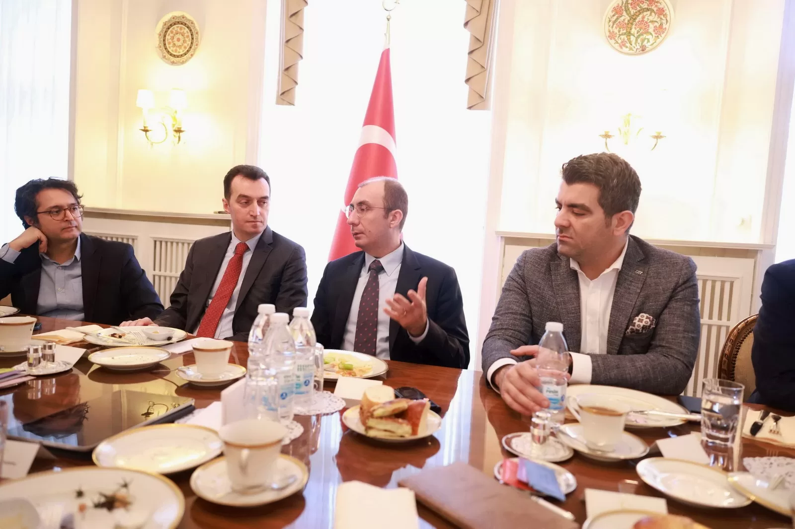 Basın mensupları Berlin Başkonsolosu İlker Okan Şanlı’nın konuğu oldu