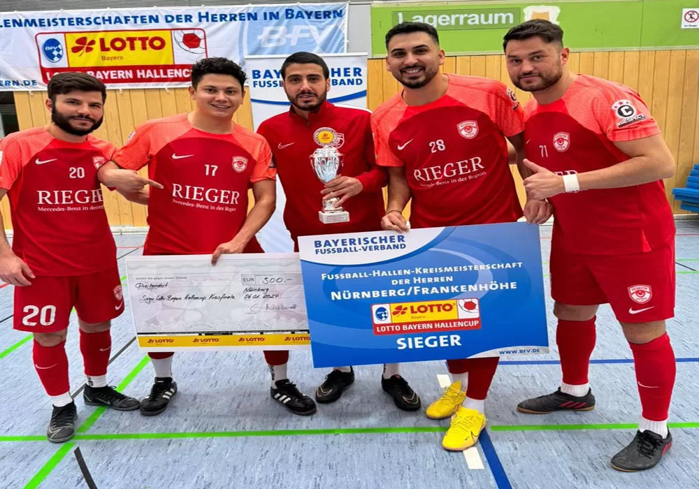 Nürnberg Vatanspor Frankenhöhe bölge şampiyonu oldu
