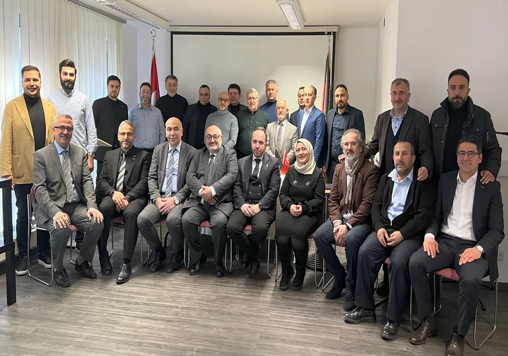 Nürnberg Kuzey Bavyera MUSİAD Başkanı Haluk Dokur Güven Tazeledi